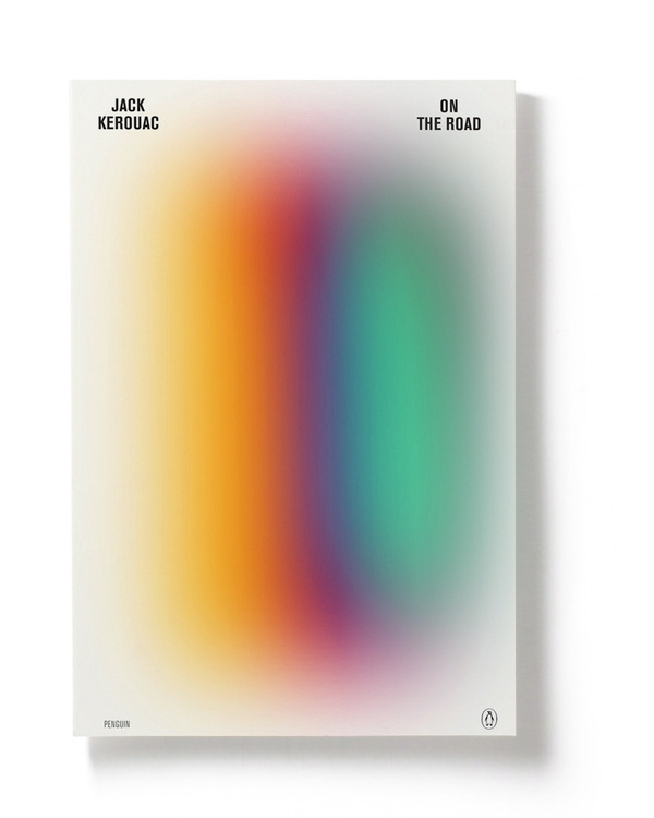 book cover gradient minimal
