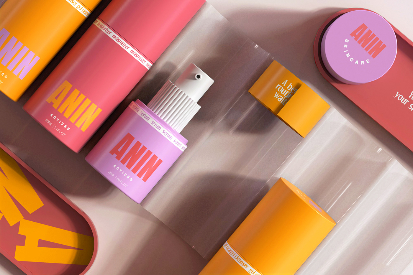 Anin Skincare Identity and Packaging