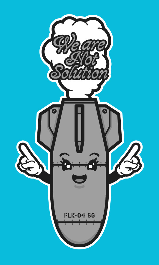 NOT SOLUTION on Behance #illustration #design #character #apparel