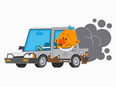 Meepmeep #design #illustration #car #guy #cartoon #character