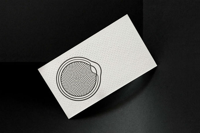 New York Ophthalmology Business Cards #geometry #branding #business #card #print