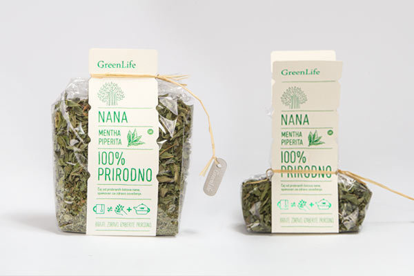 GreenLife // Tea packaging byFilip Nemet #packaging