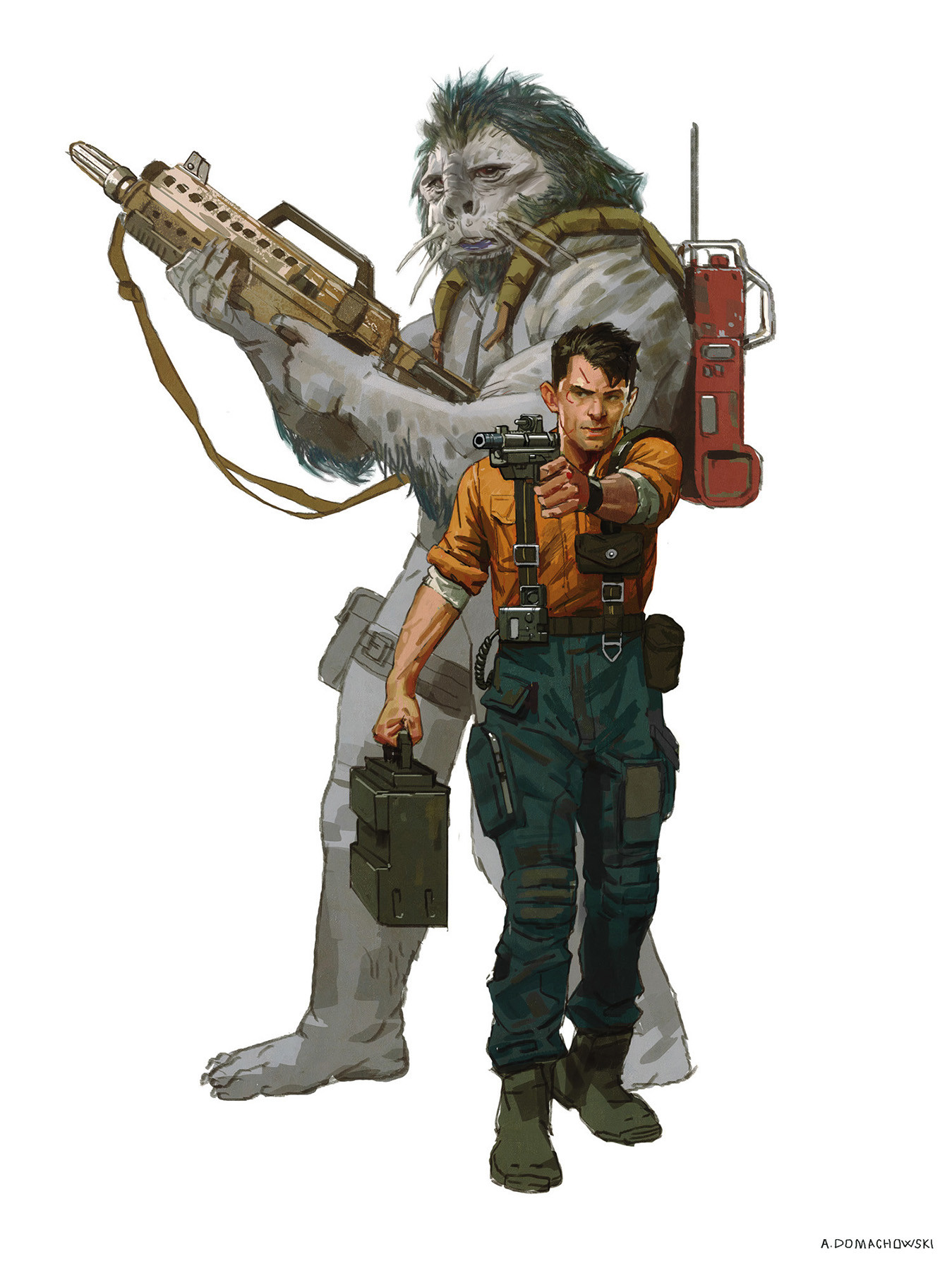 Star Wars Inspired Characters by Andrew Domachowski