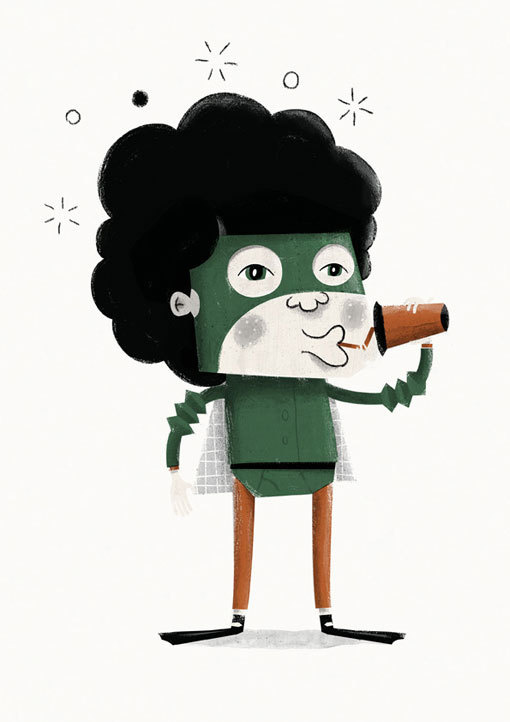 JohnnyKotze_WimpyKids_04 #illustration #character #johnnykotze