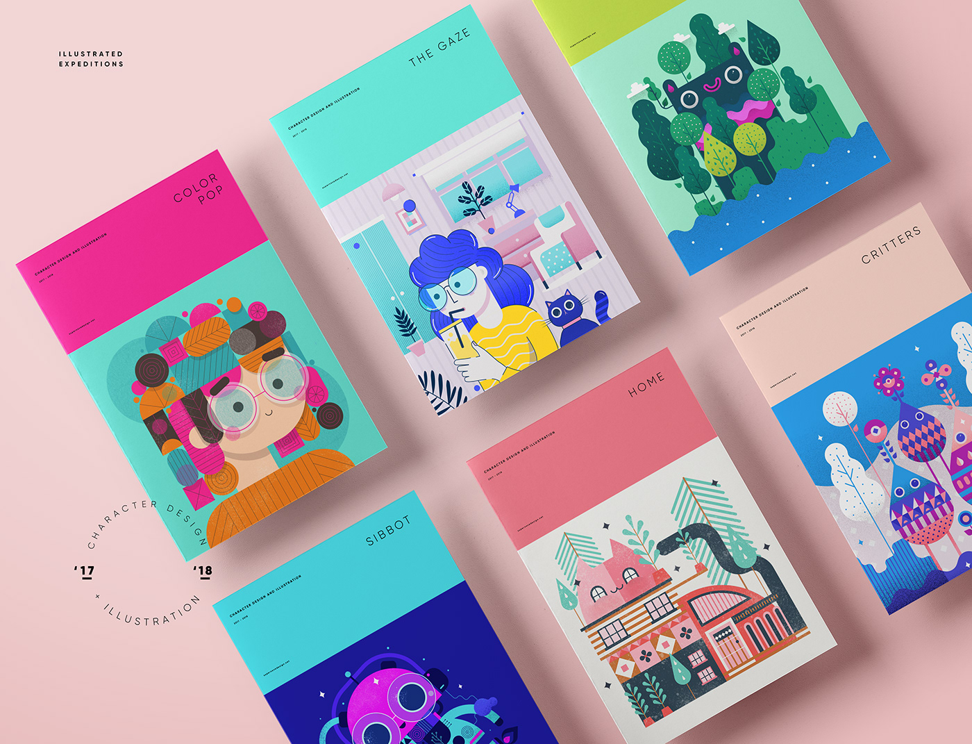 Character design & illustration 2017-2018