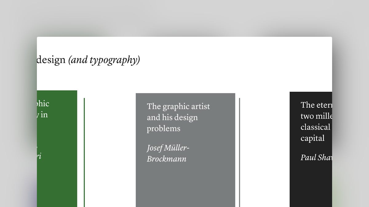 Books on graphic design