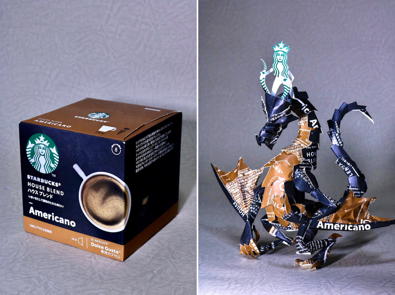 Japanese Artist Turns Product Packaging Into Amazing Artworks