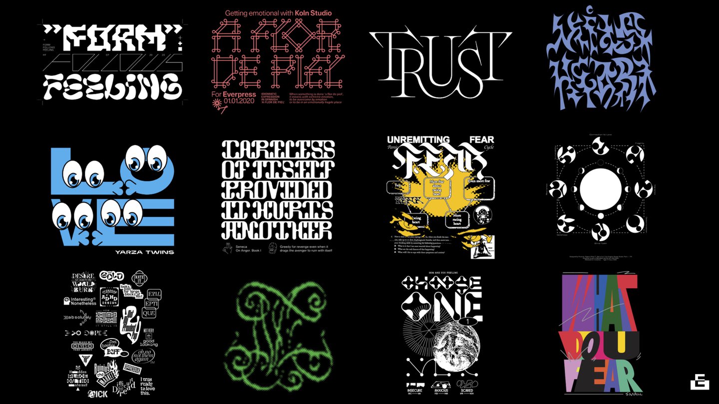 Everpress launches 40-strong t-shirt collection to inspire the next generation of type designers