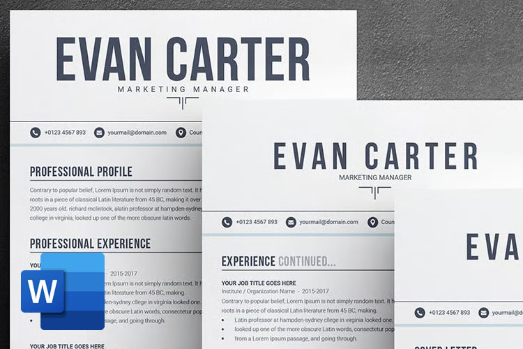 20+ Best Resume Templates for Microsoft Word in 2025